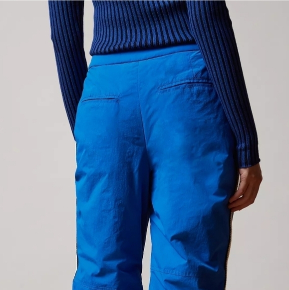 Urban Outfitters BDG Nina Nylon Ski Pants in Blue Stripe Size 16 NWT - Picture 4 of 11